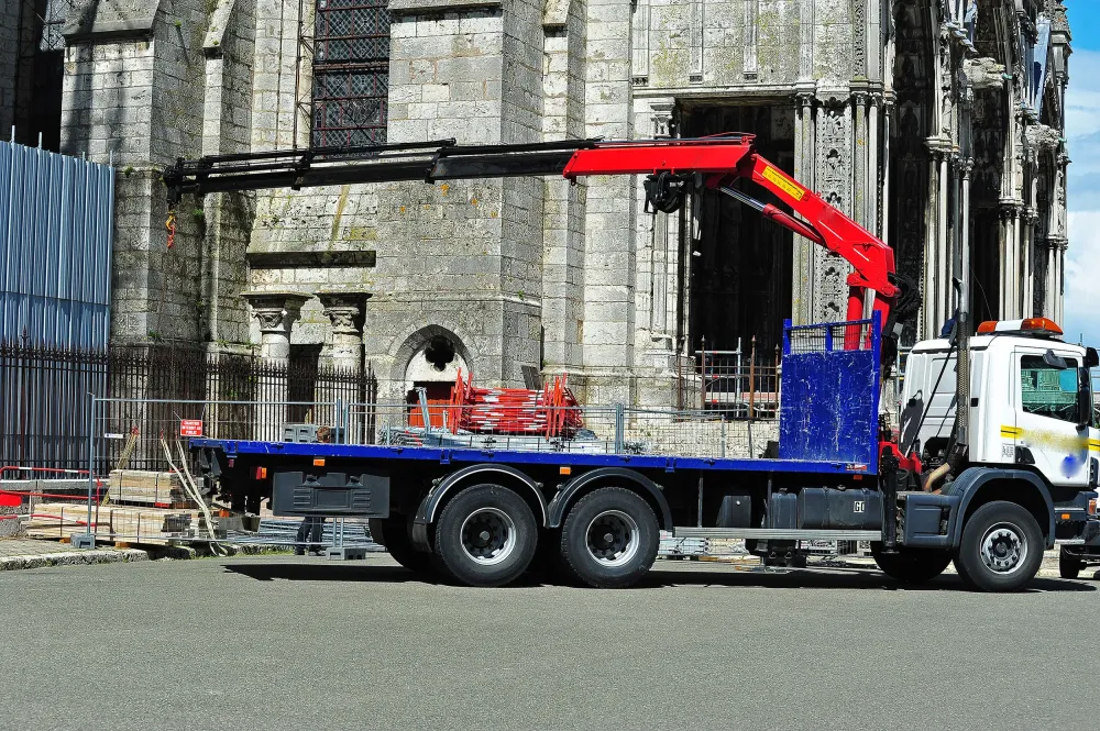 Camion plateau à Alençon 